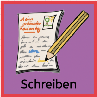Schreiben Frosch