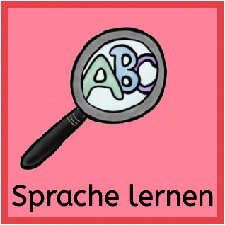 Sprache lernen Frosch