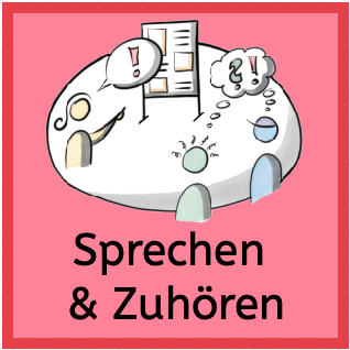 Sprechen und Zuhören Frosch
